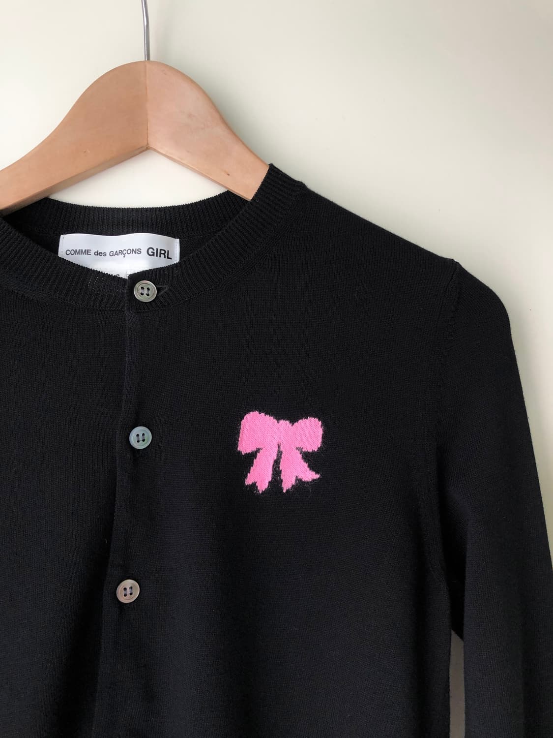 꼼데가르송 걸 리본 가디건 상품이미지4