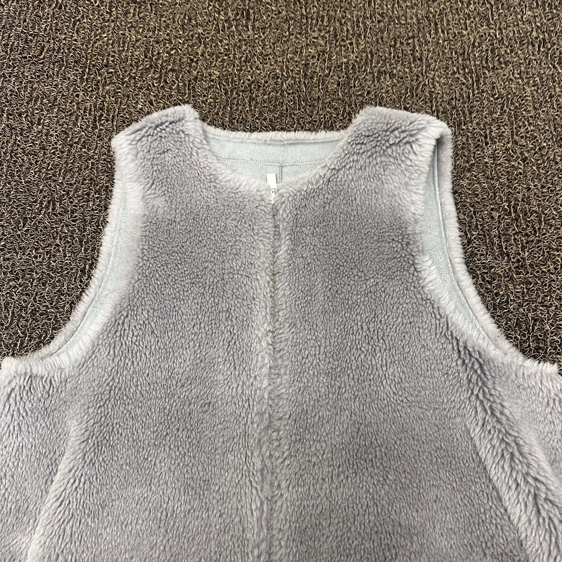 리오벨 여성 양모 양털 조끼 베스트 그레이 상품이미지2