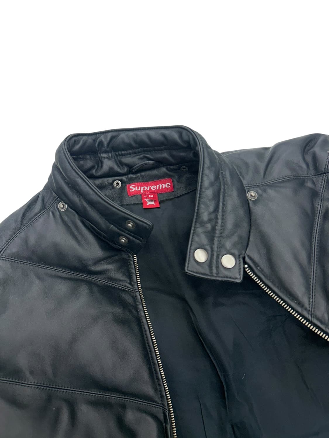 슈프림 05AW 레더 다운 패딩 자켓 상품이미지7