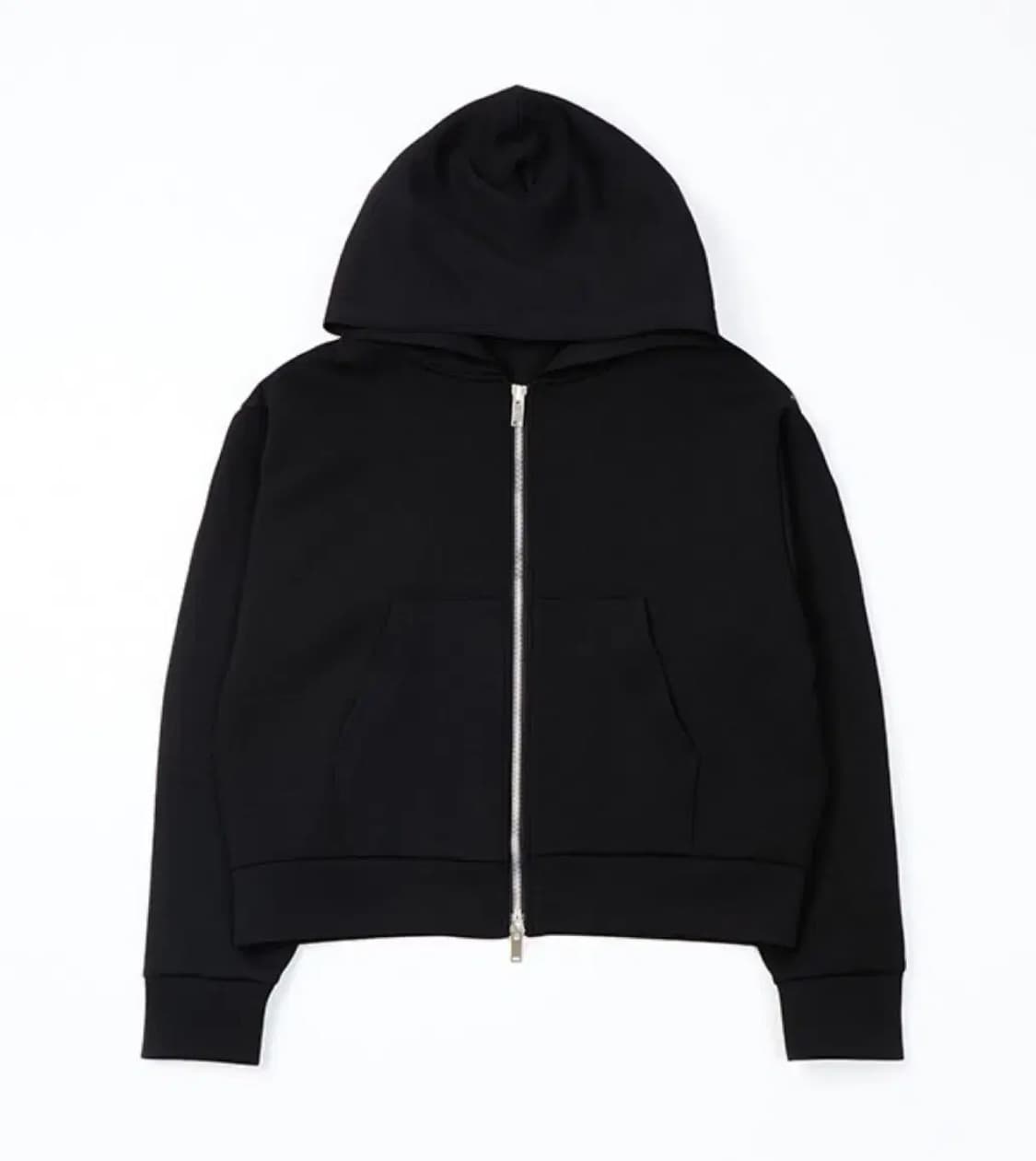 모마디자인 네오프렌 후드집업 블랙 상품이미지1