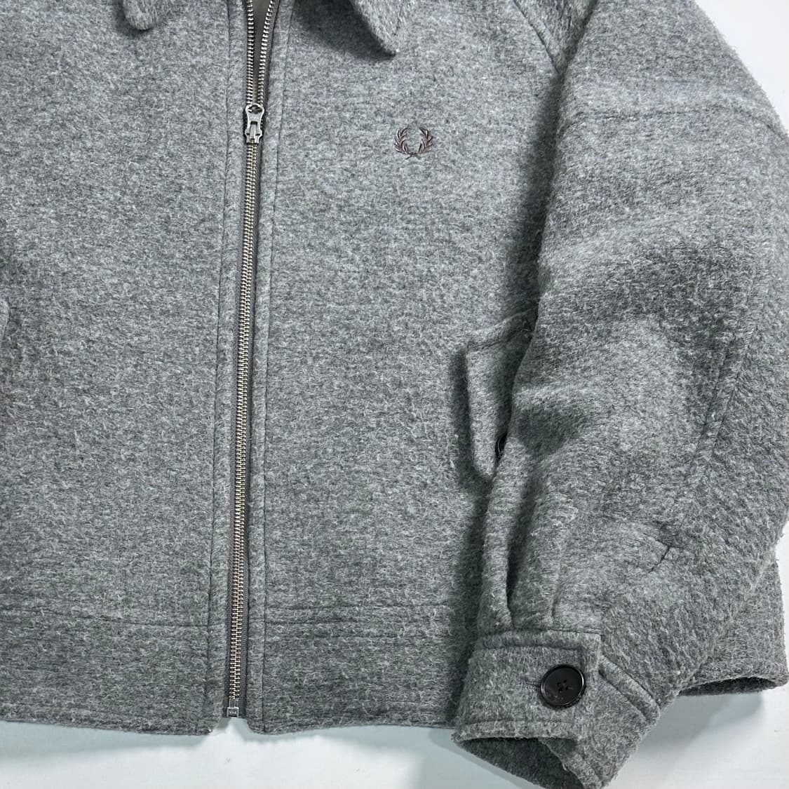 프레드페리 벌룬핏 울 블루종 자켓  상품이미지4