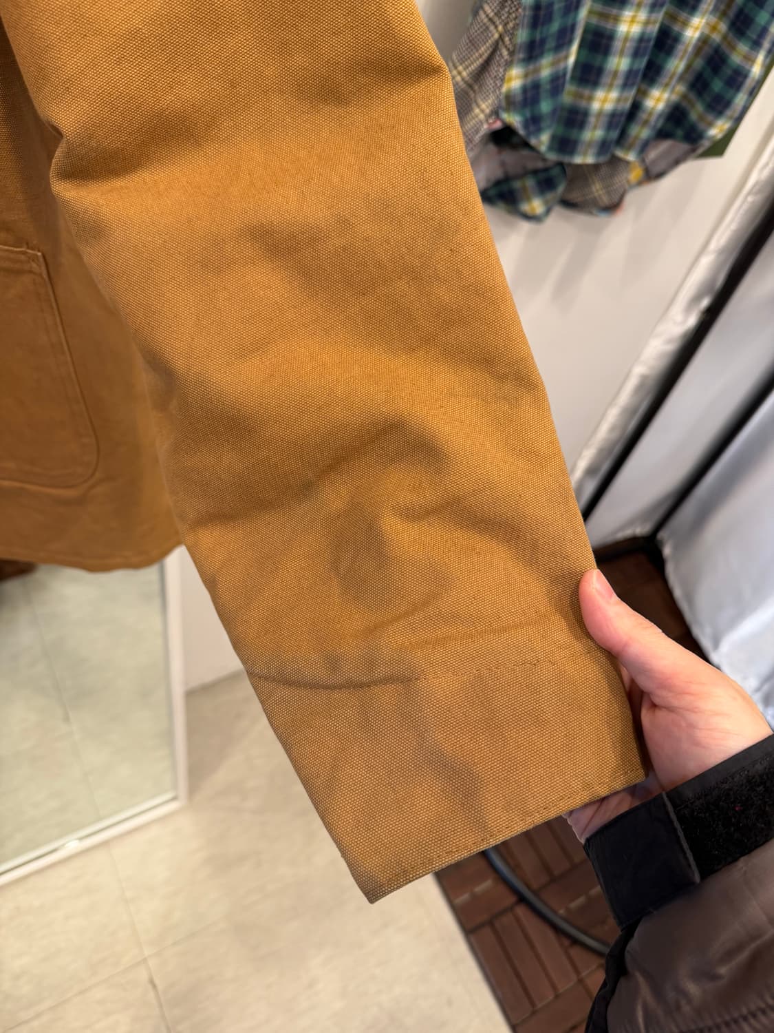 80-90s Carhartt 칼하트 덕 캔버스 초어 자켓 (USA) 상품이미지9