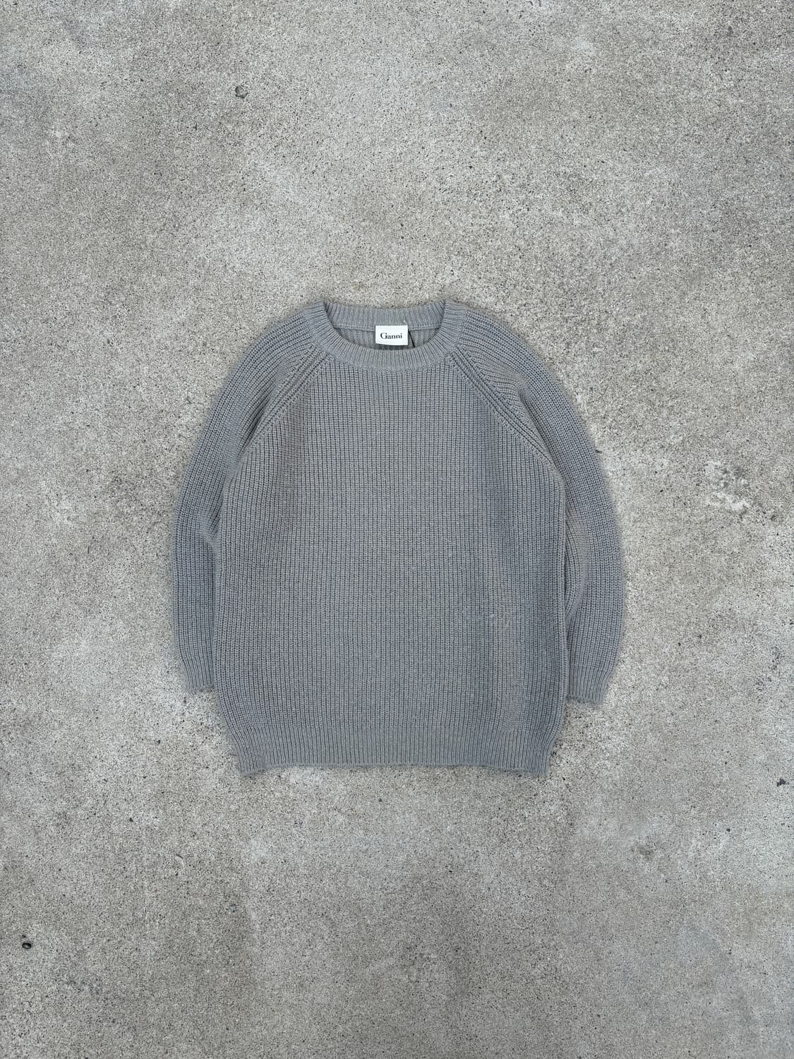 가니 크루넥 니트 상품이미지1
