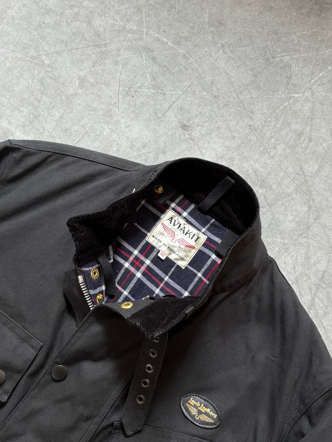 Lewis Leathers 루이스레더 왁스 벨티드 자켓 상품이미지4