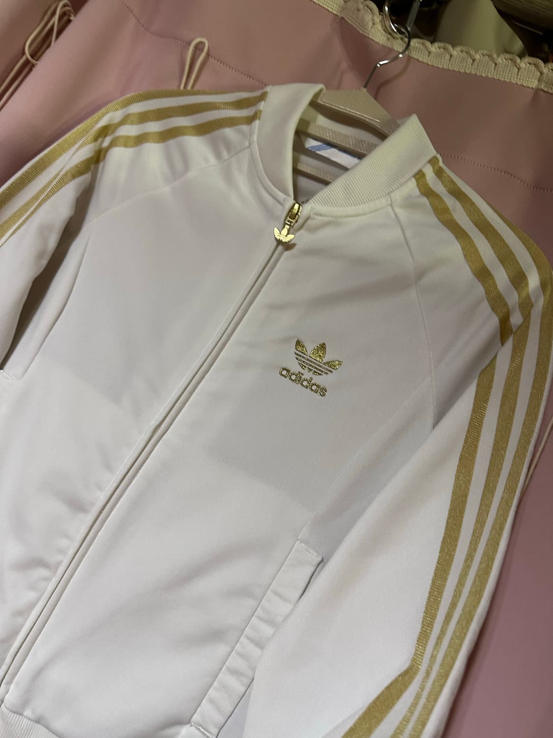 아디다스 져지 아디다스 메달리스트 트랙탑 파이어버드 불꽃 아디다스 화이트 상품이미지1