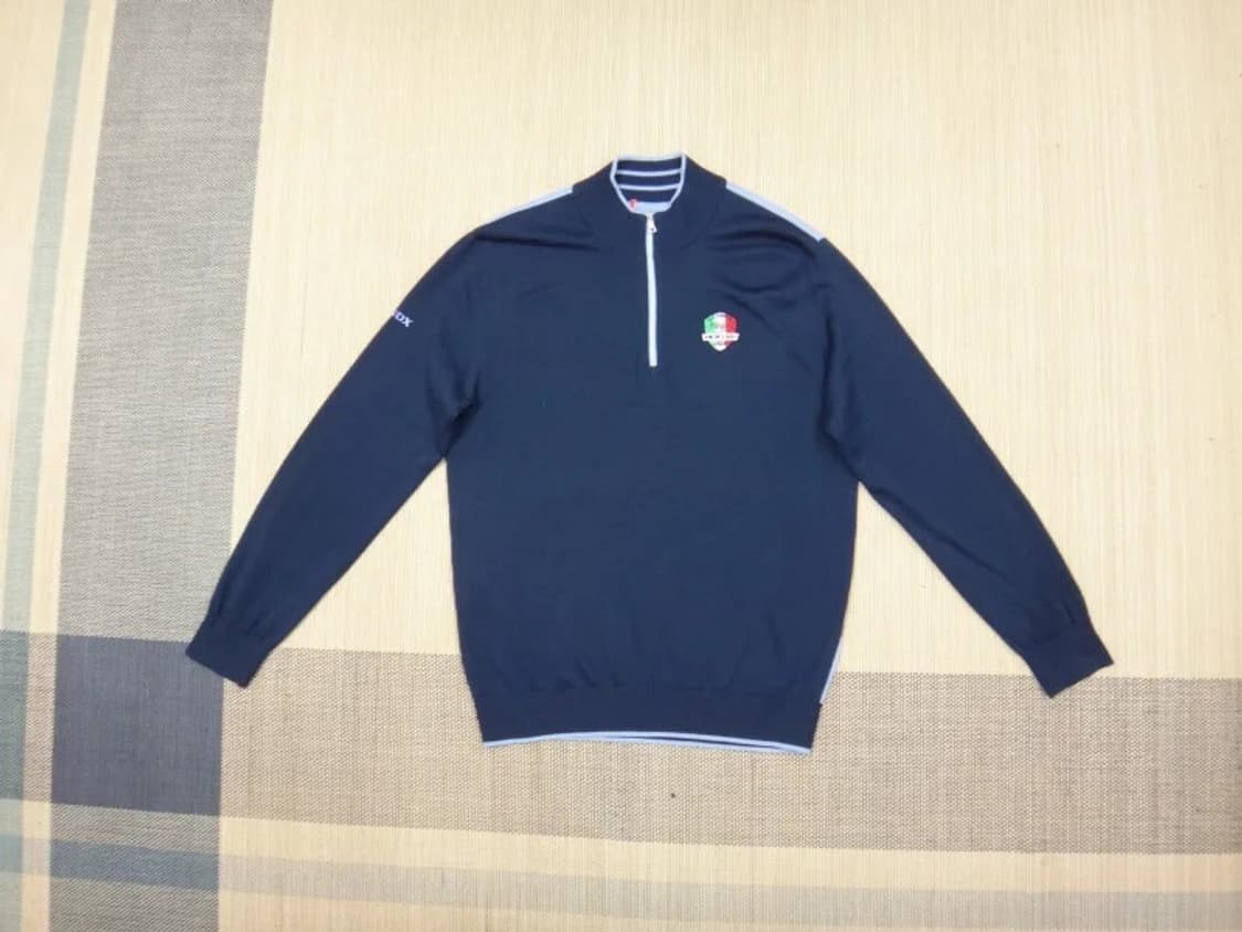 (XL/105) JDX 골프 남성 모직 반집업 니트 상품이미지1