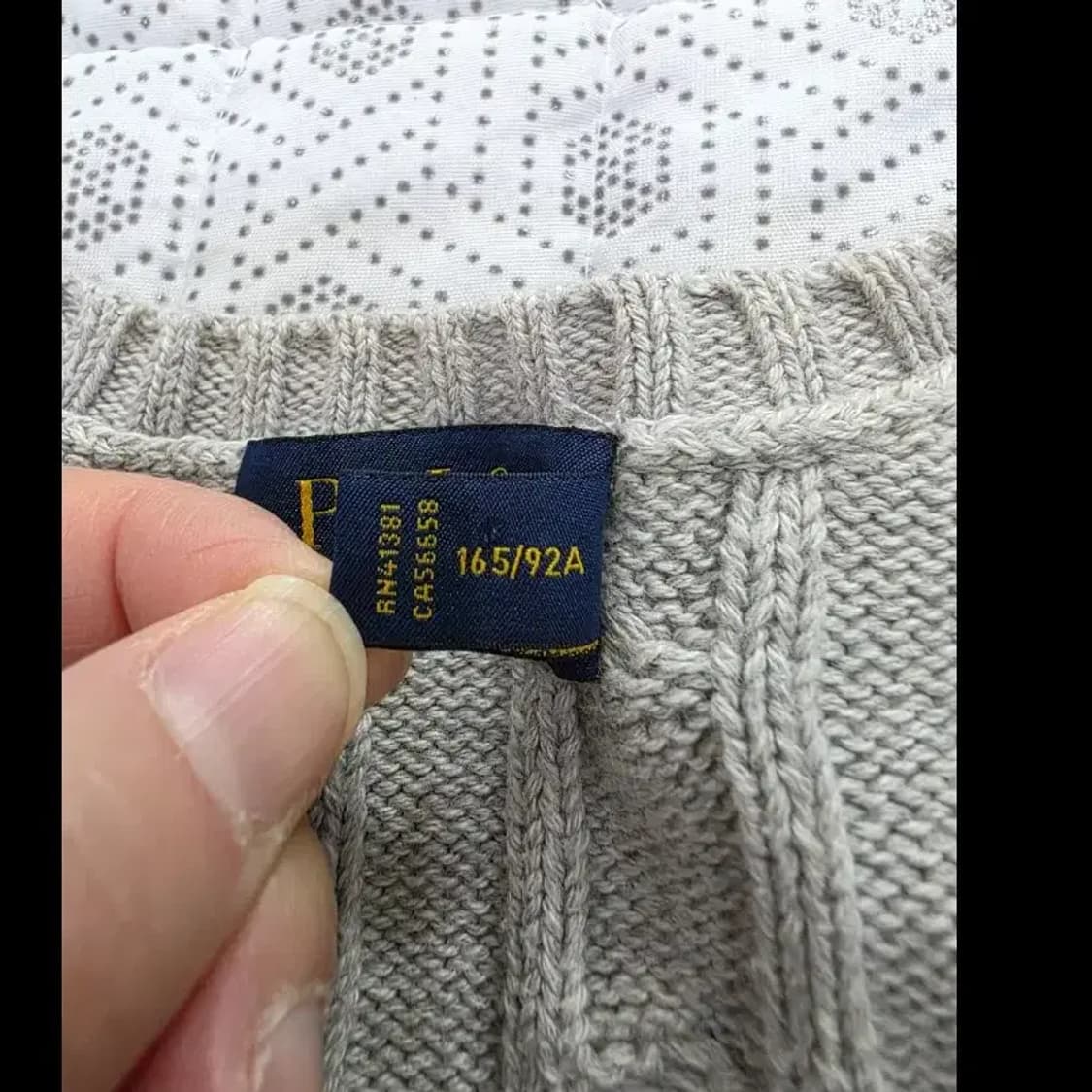 폴로 랄프로렌 케이블 니트 ~55반 상품이미지8