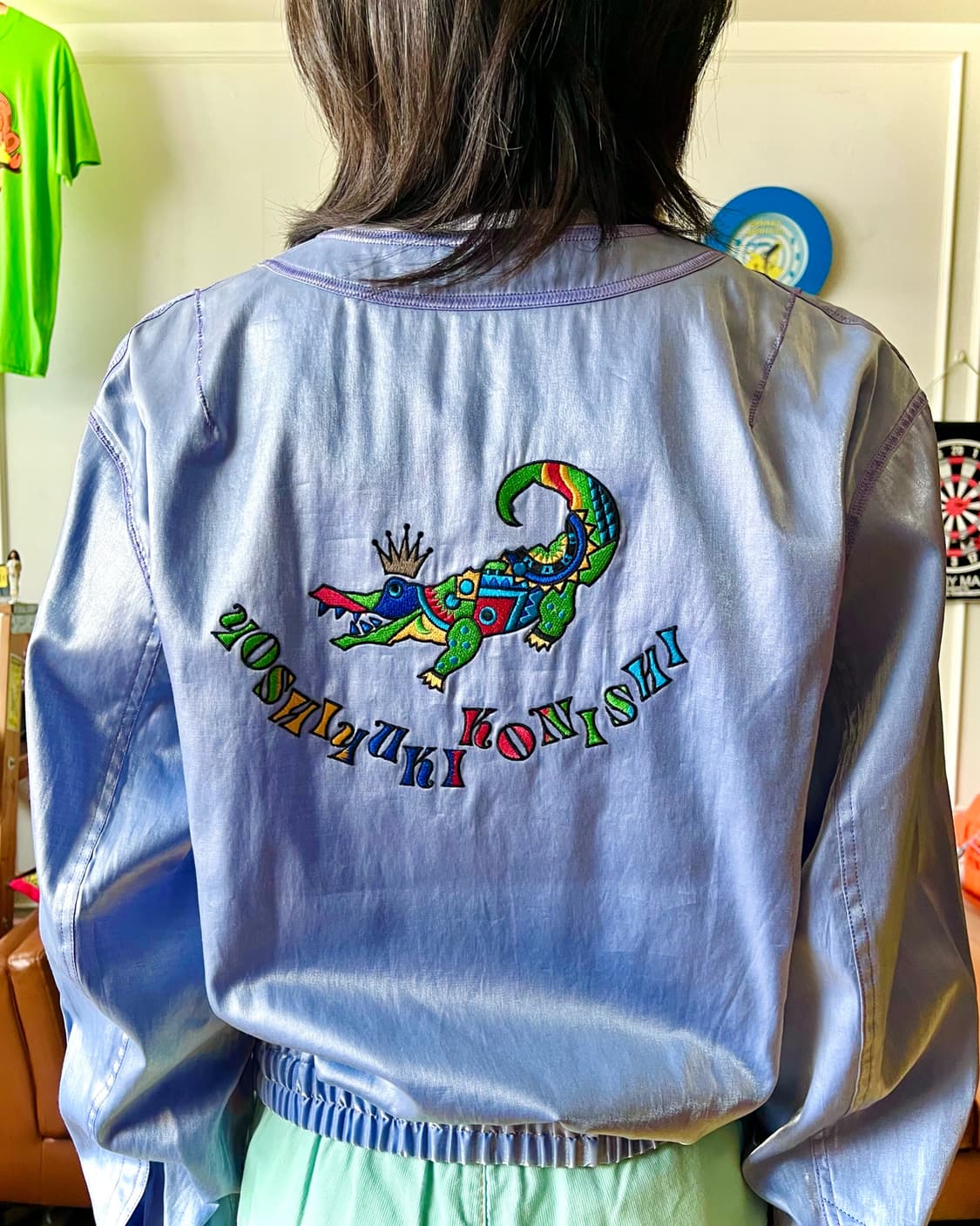 1990s FICCE Archive Coated Bomber Jacket 상품이미지5