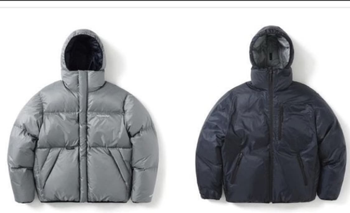 디스이즈네버댓 Pertex 리버시블 패딩 L 상품이미지1