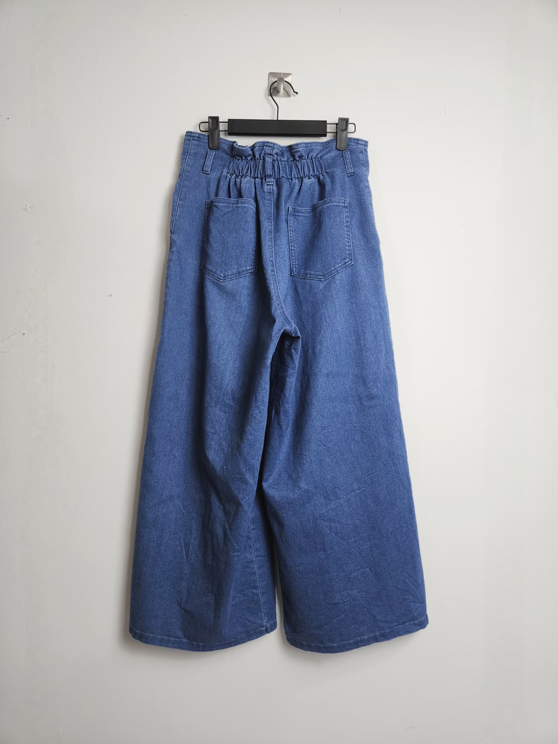 (axes femme)데님 레이스 롱 팬츠 상품이미지8