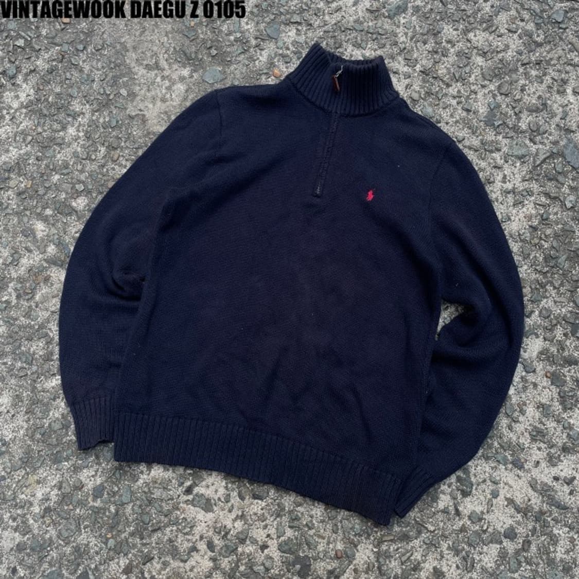 폴로 랄프로렌 반집업 니트 XL  상품이미지2