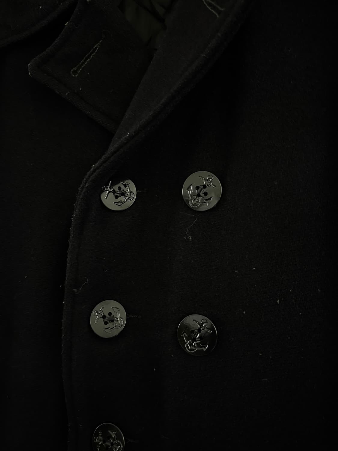 Schott NYC 쇼트 뉴욕 멜튼 울 피코트 상품이미지4