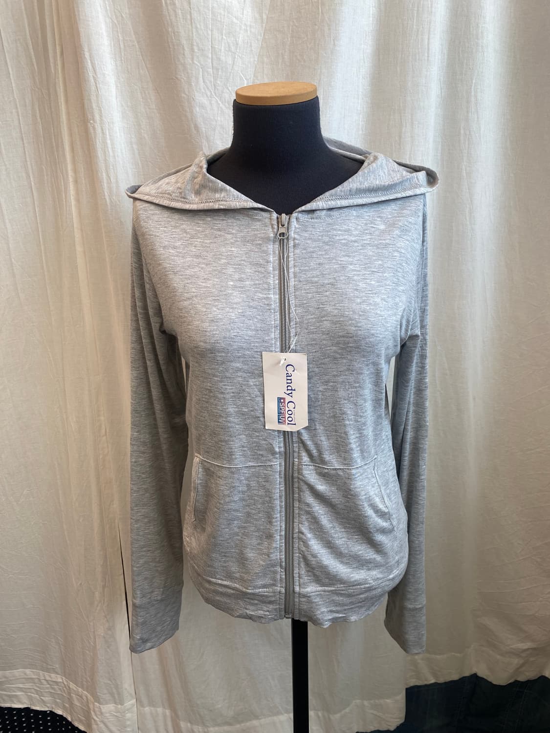 UV컷 후드집업(M-L/미사용품) 상품이미지4