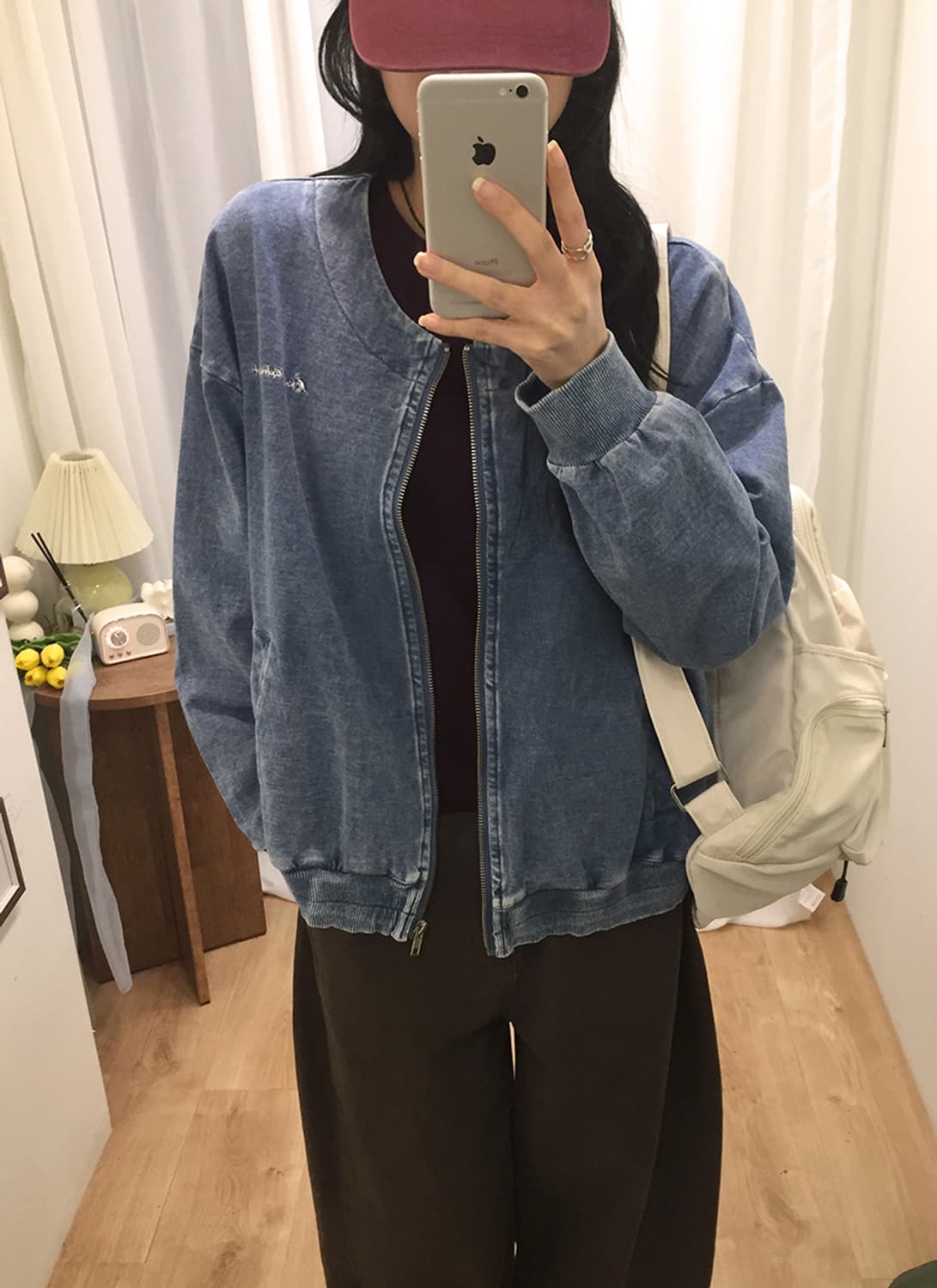 Women Kangol Denim Jacket 100 상품이미지1