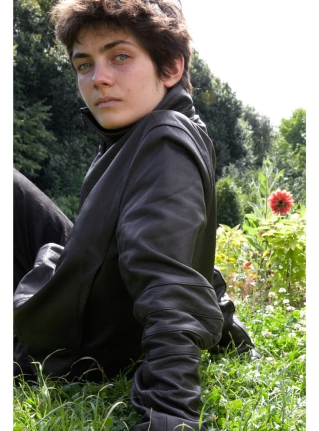 (4) 머듈 mudule 014 레더자켓 판매합니다. 상품이미지1