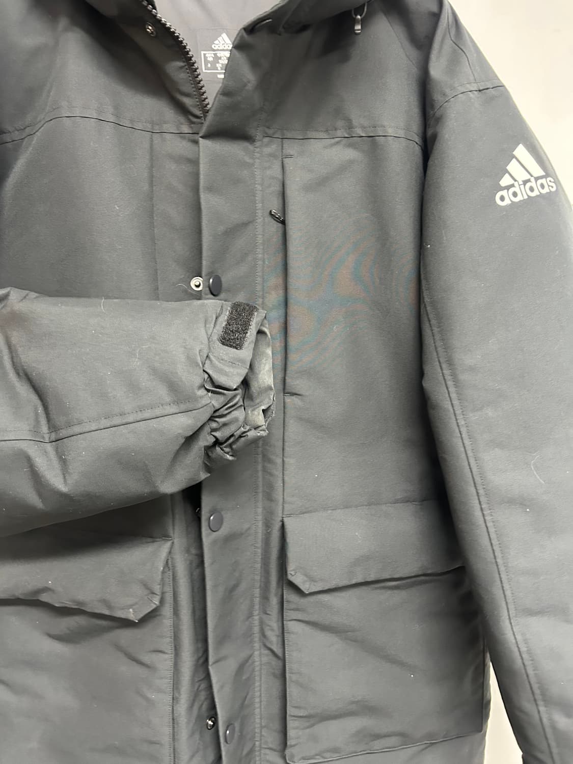 아디다스 남성 덕다운 패딩 블랙 L 상품이미지4