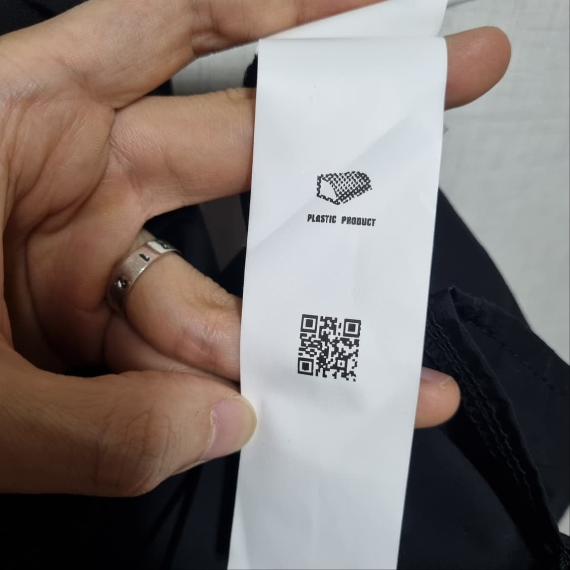 ( L ) 플라스틱프로덕트 블랙 셔츠 자켓 상품이미지6