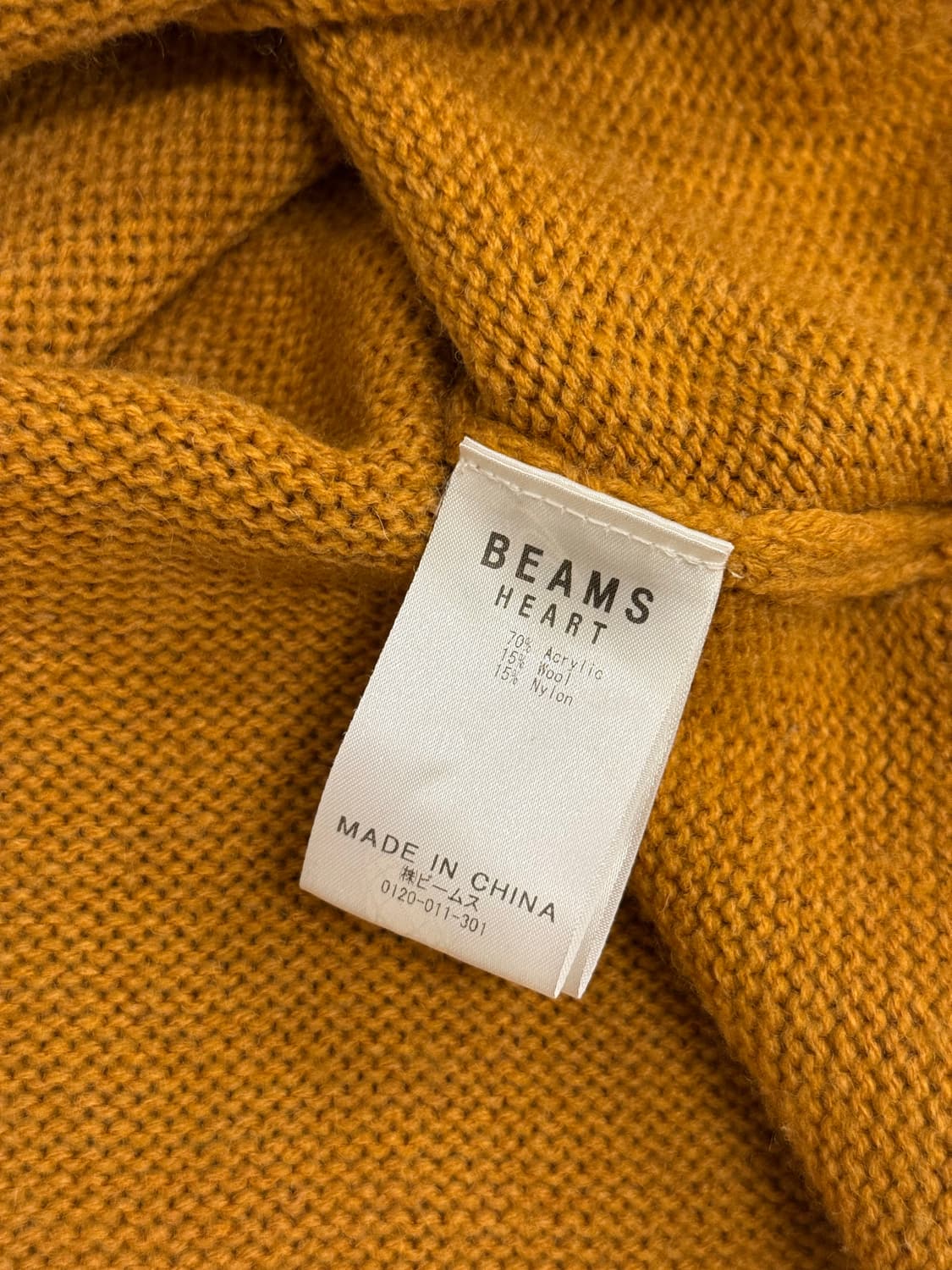 55) BEAMS HEART Side-Tie Knit Sweater 상품이미지8