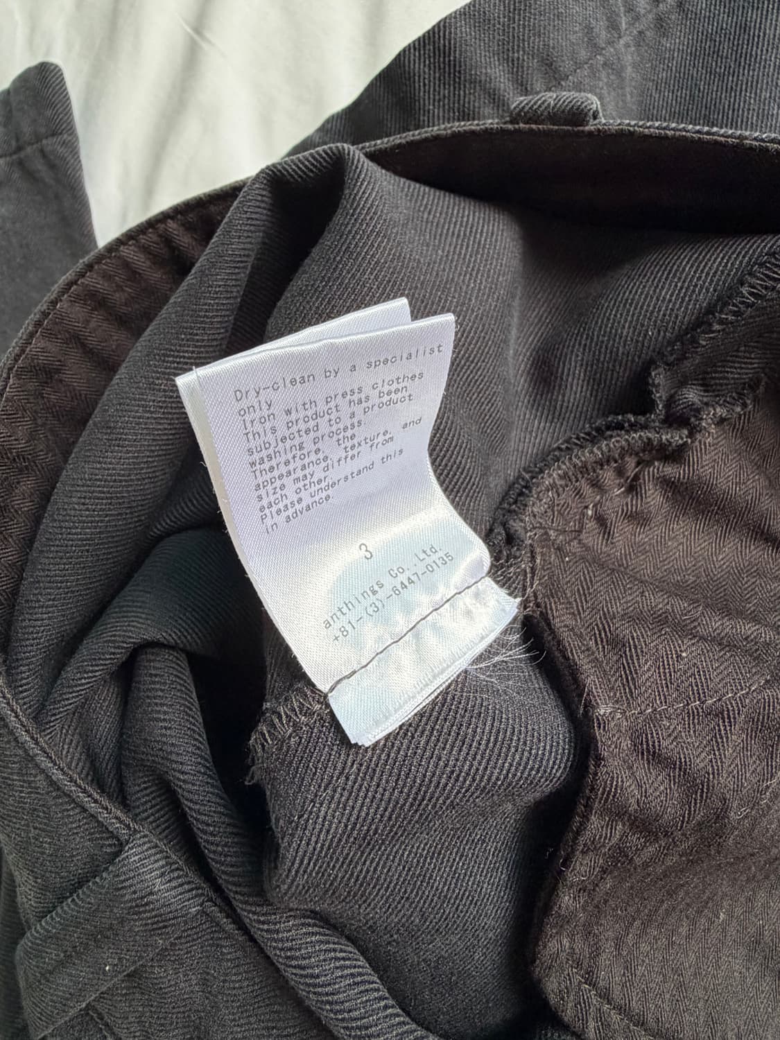 [3] a.presse 아프레쎄 실크 트라우저 팬츠 상품이미지6