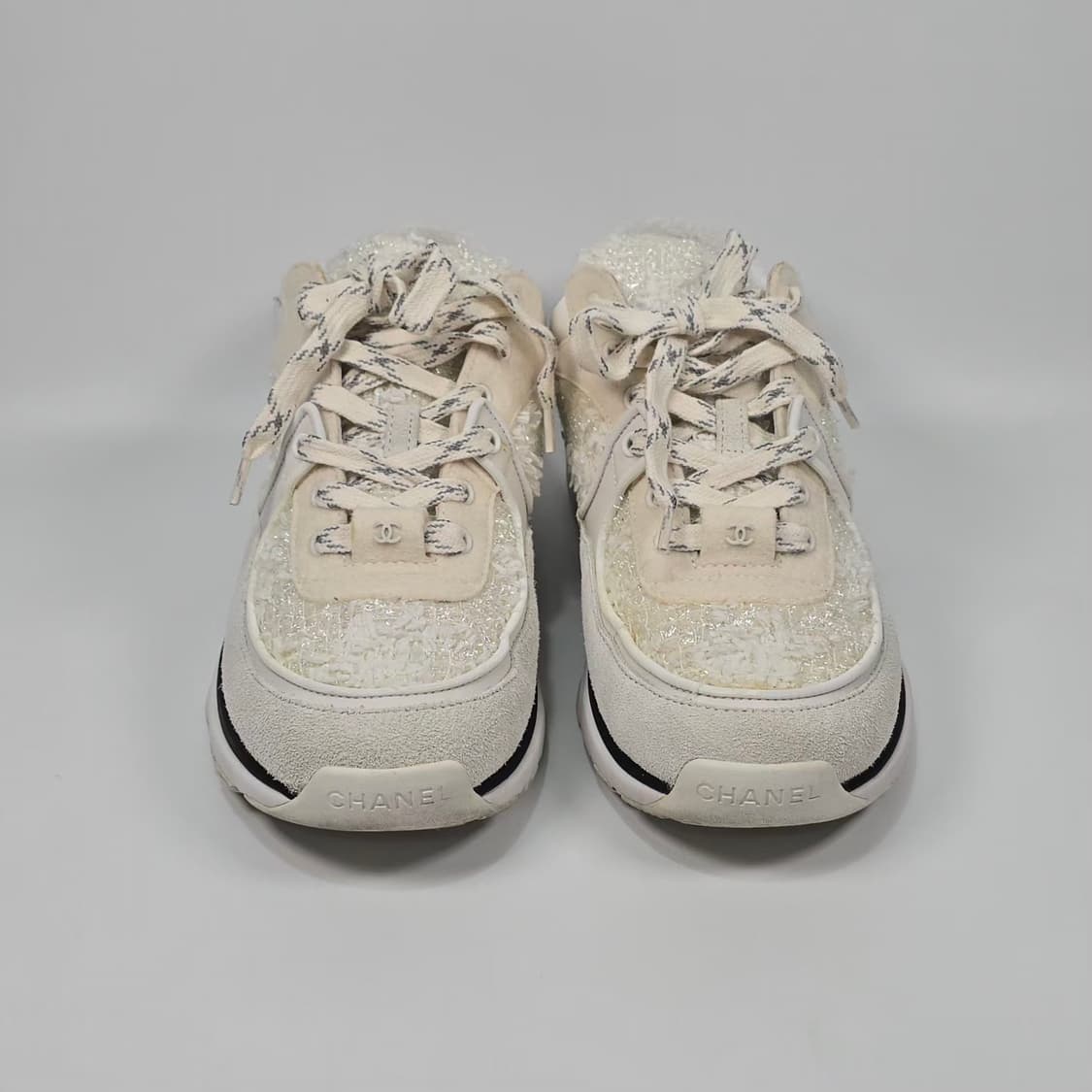 샤넬 CC로고 트위드 스니커즈 ( 235 ) 상품이미지2