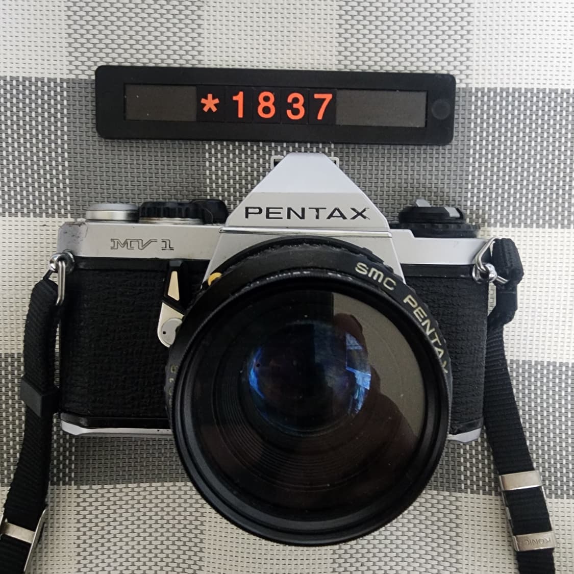 펜탁스 MV 1 실버바디 필름카메라 1대2 단렌즈 상품이미지1