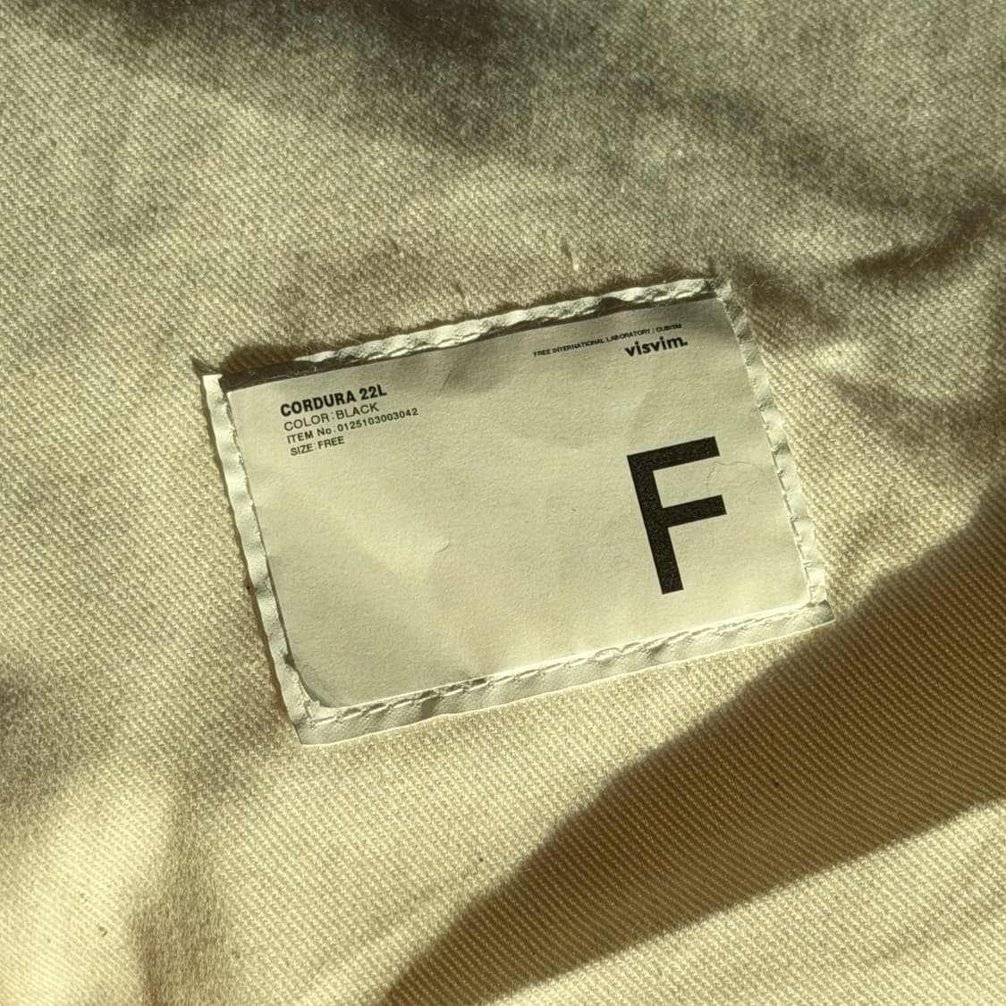 비즈빔 코듀라 백팩(VISVIM Cordura 22L) 올검 상품이미지8