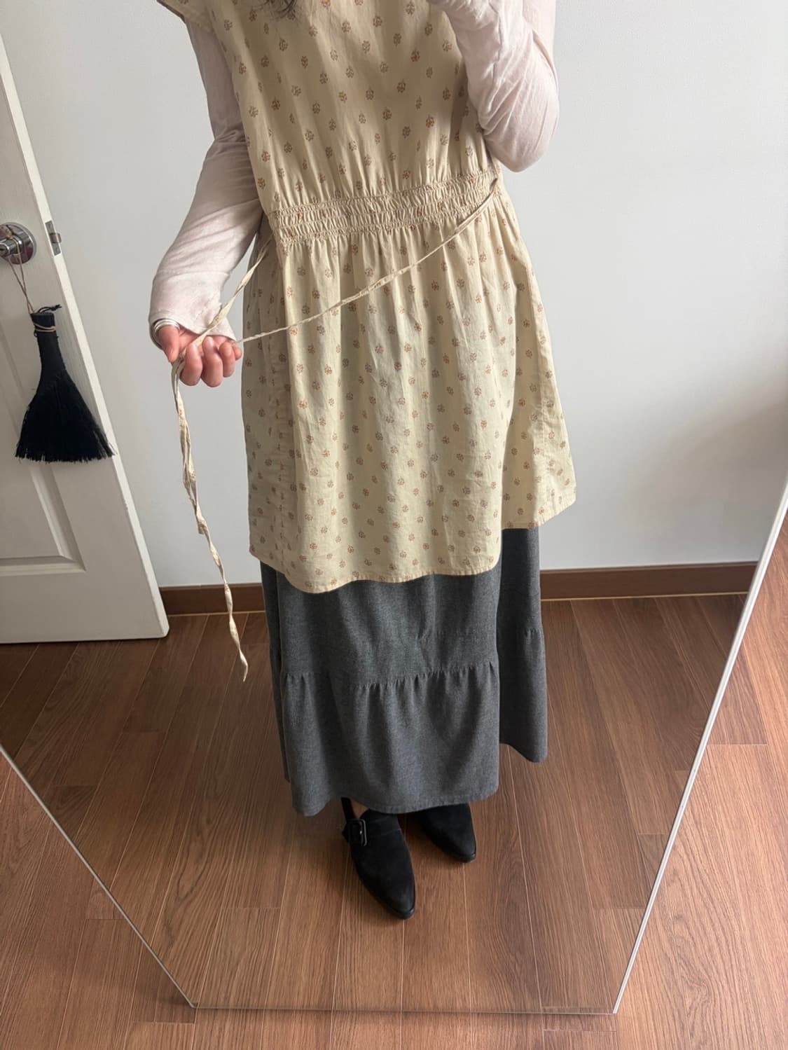 patterned dress 상품이미지4