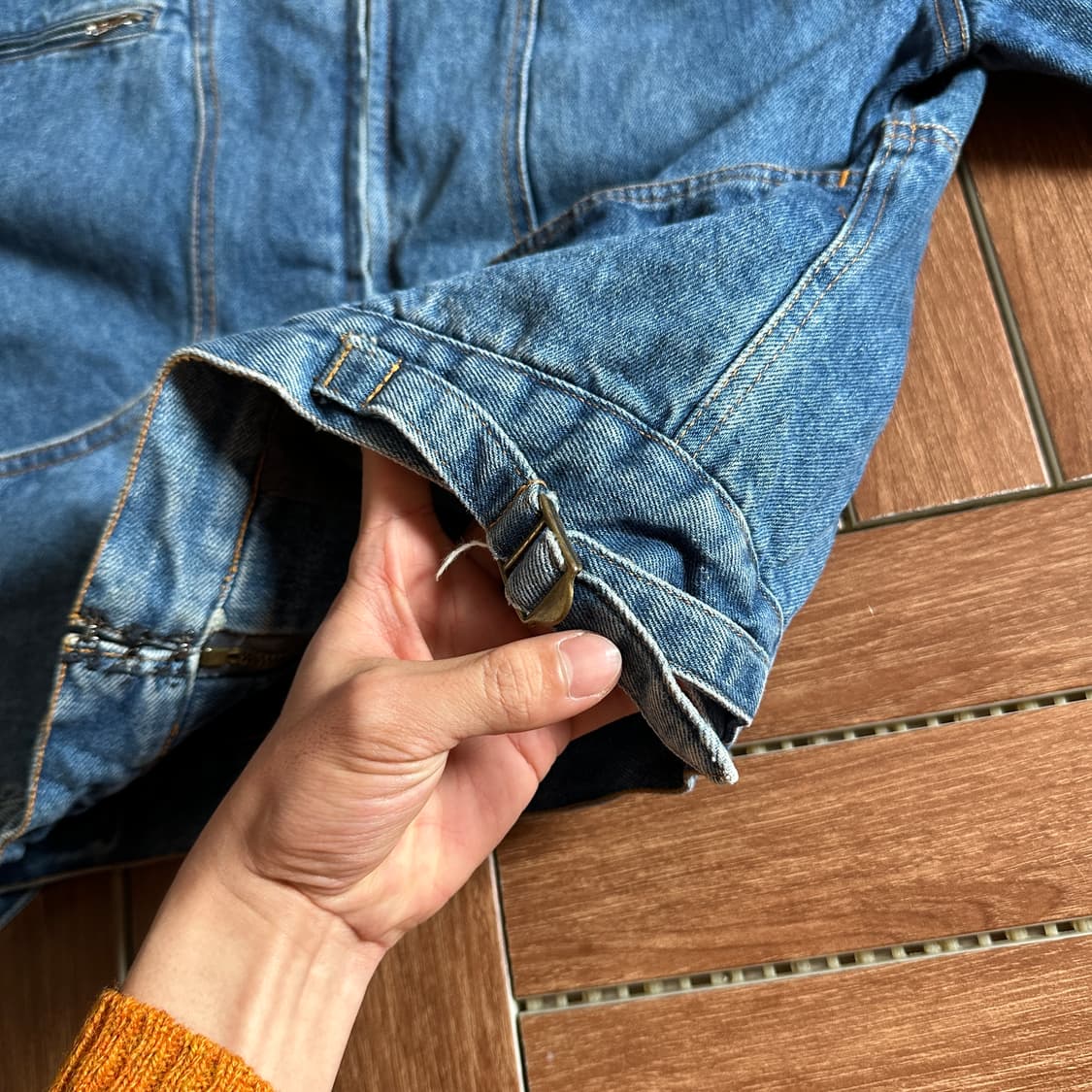 80‘s Jean’s West Italy work denim jacket 상품이미지5