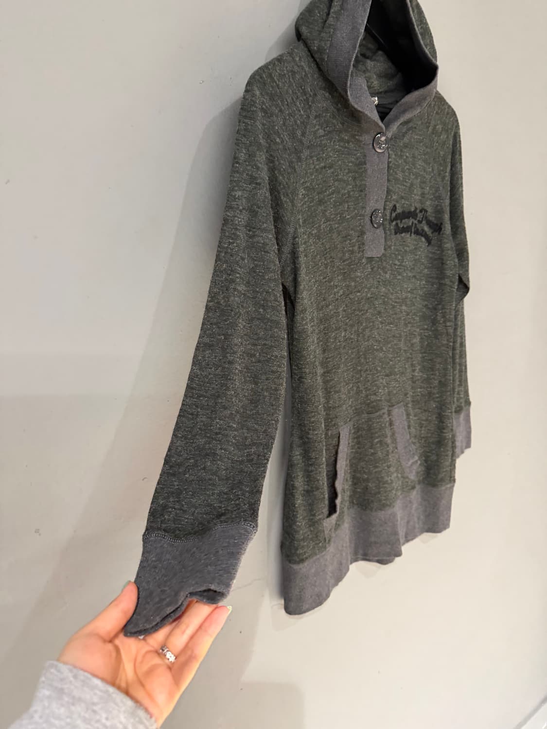 button-up pocket detail hood sleeve 상품이미지7