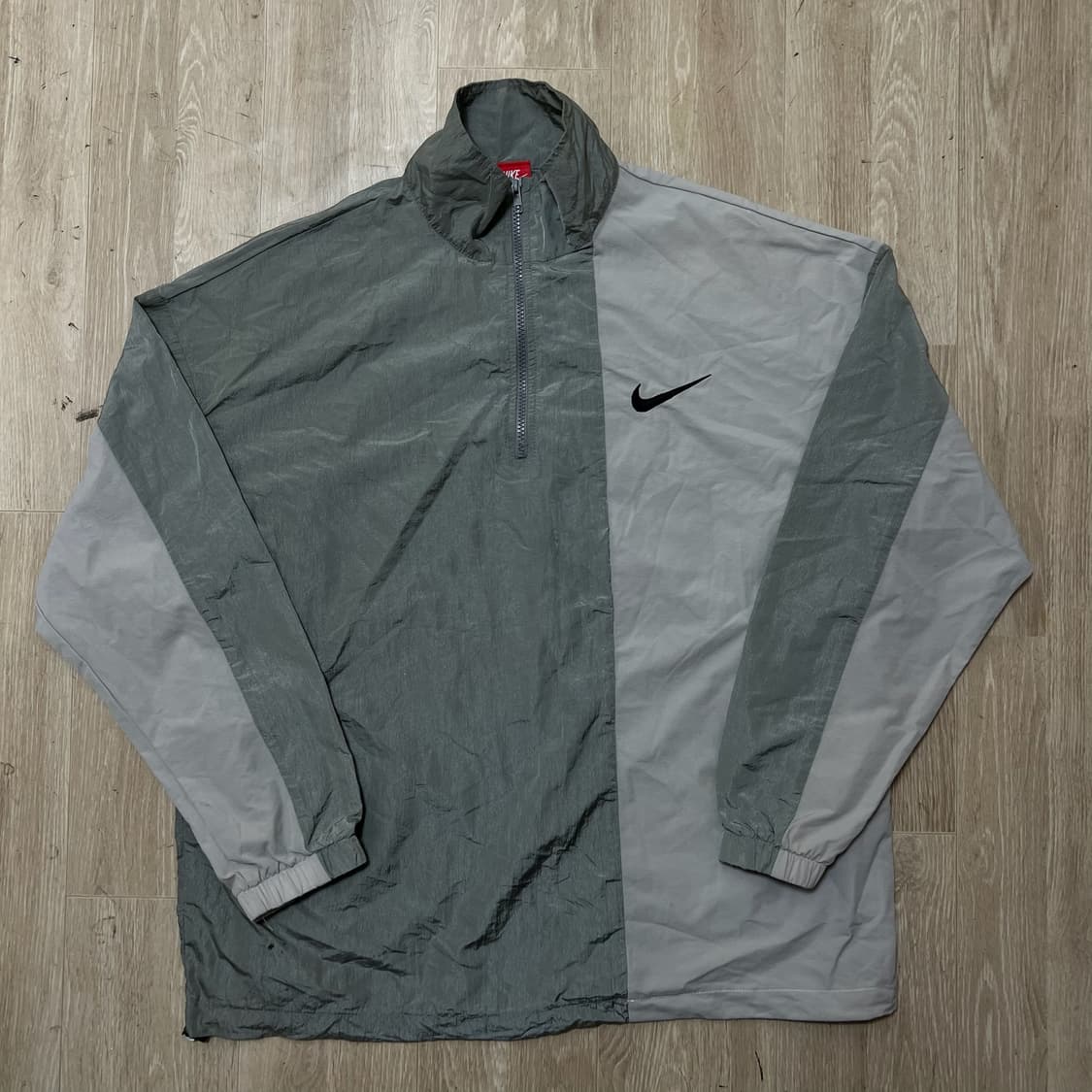 나이키 스우시 우븐 아노락 바람막이 자켓 M/95  상품이미지1