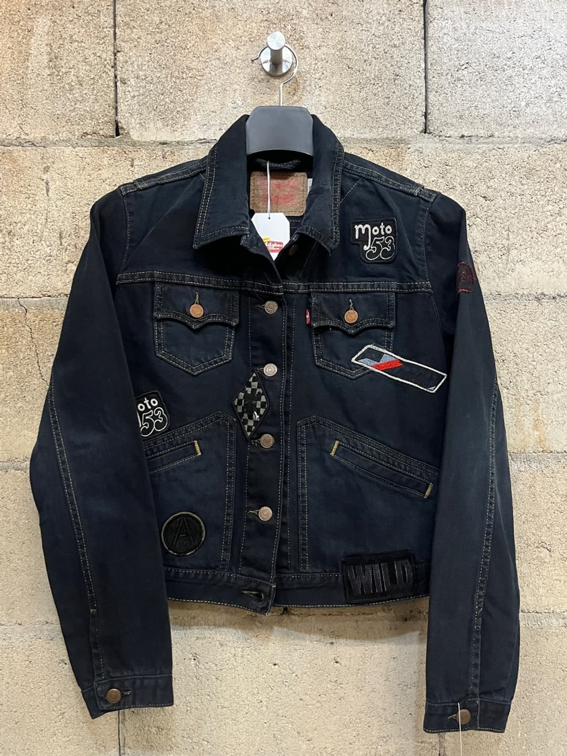 리바이스 빈티지 패치워크 데님 자켓 상품이미지3