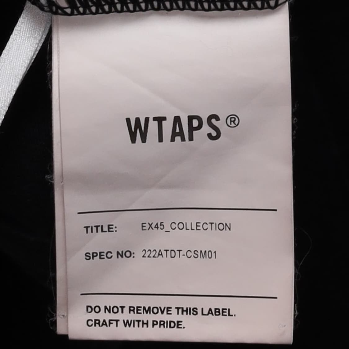 더블탭스 WTAPS Logo T-shirt   상품이미지8
