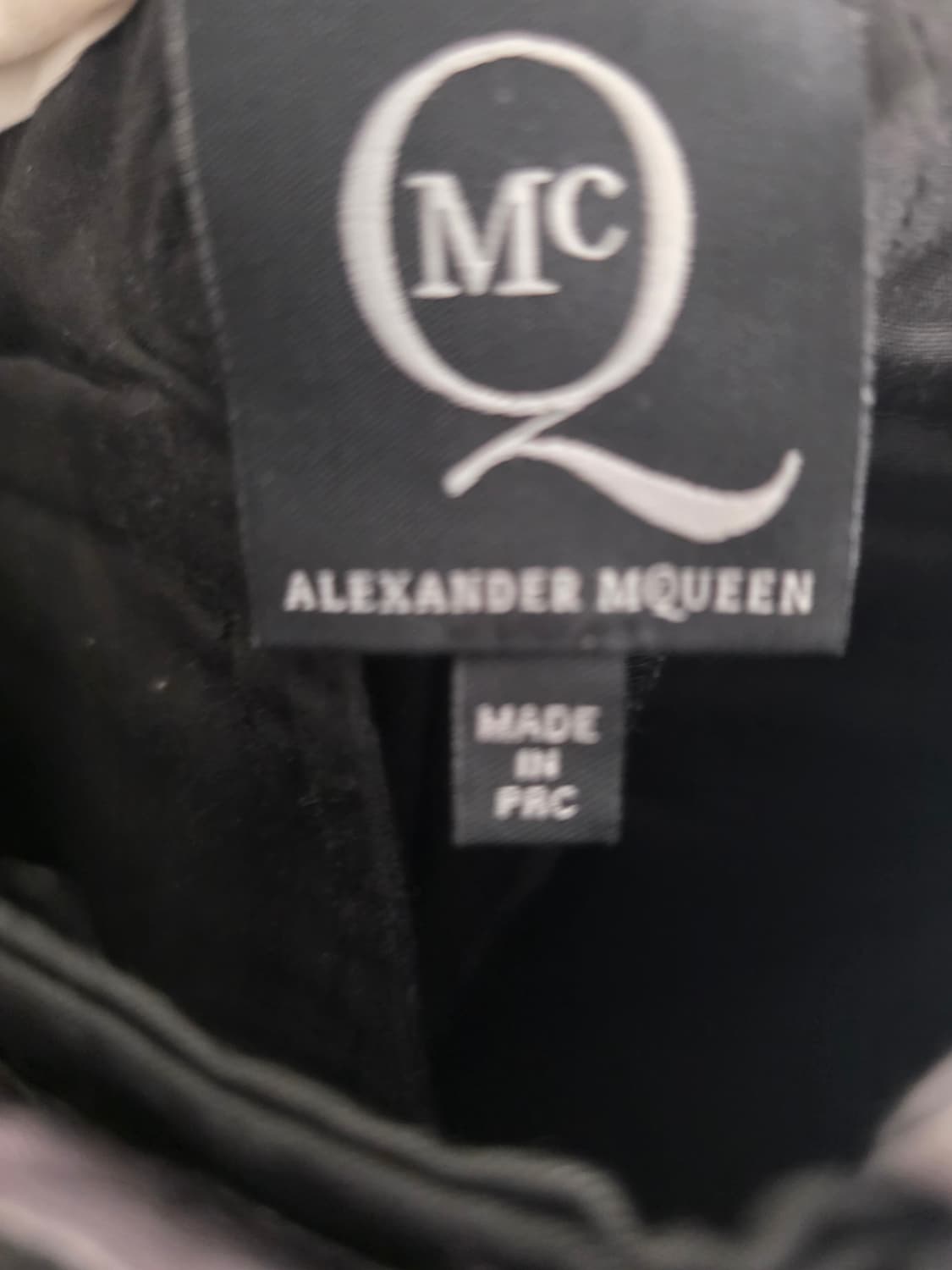 알렉산더 맥퀸 블랙 팬츠 IT40 상품이미지4