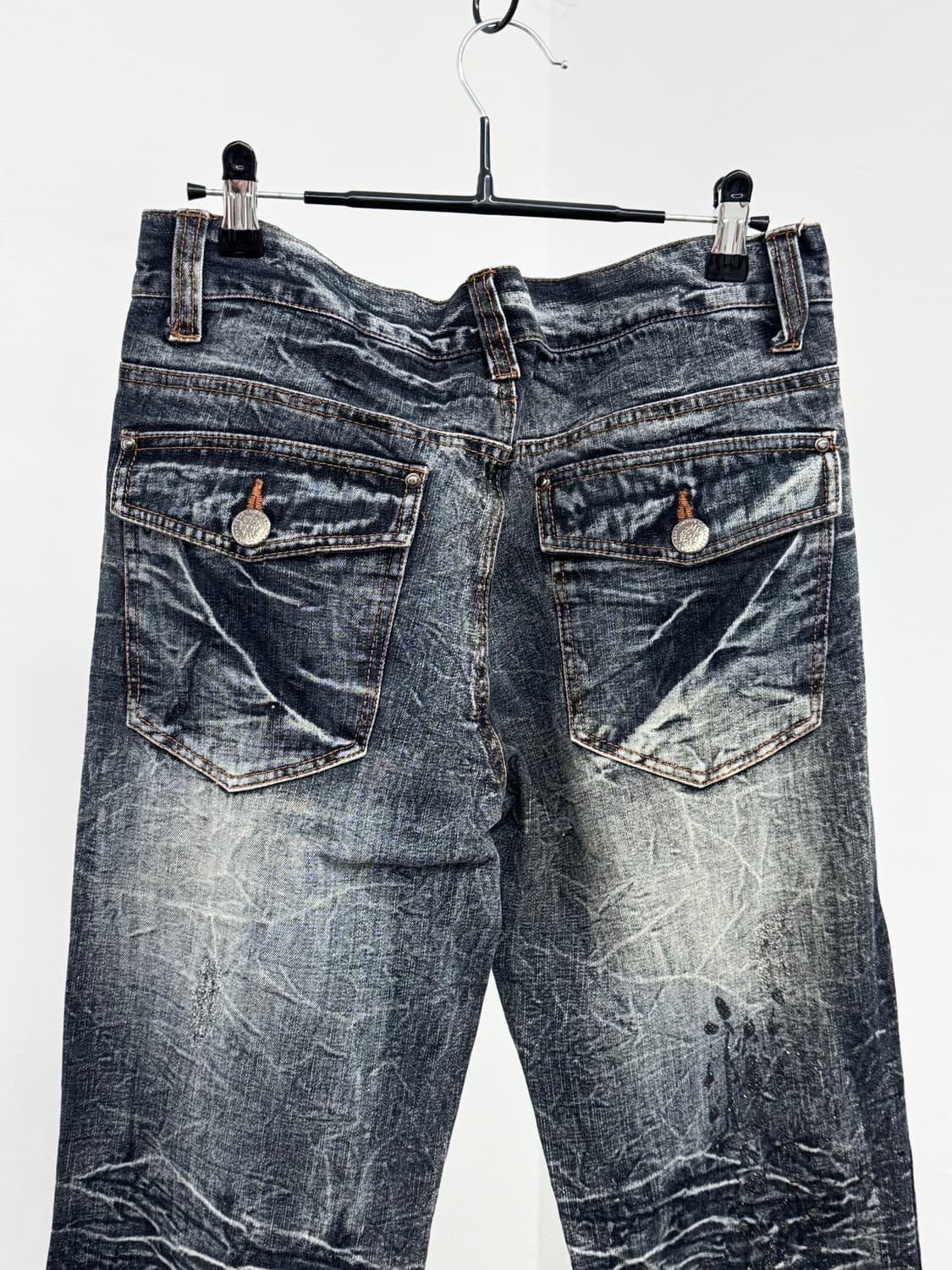 그런지 펑크 워싱 디테일 팬츠 상품이미지9