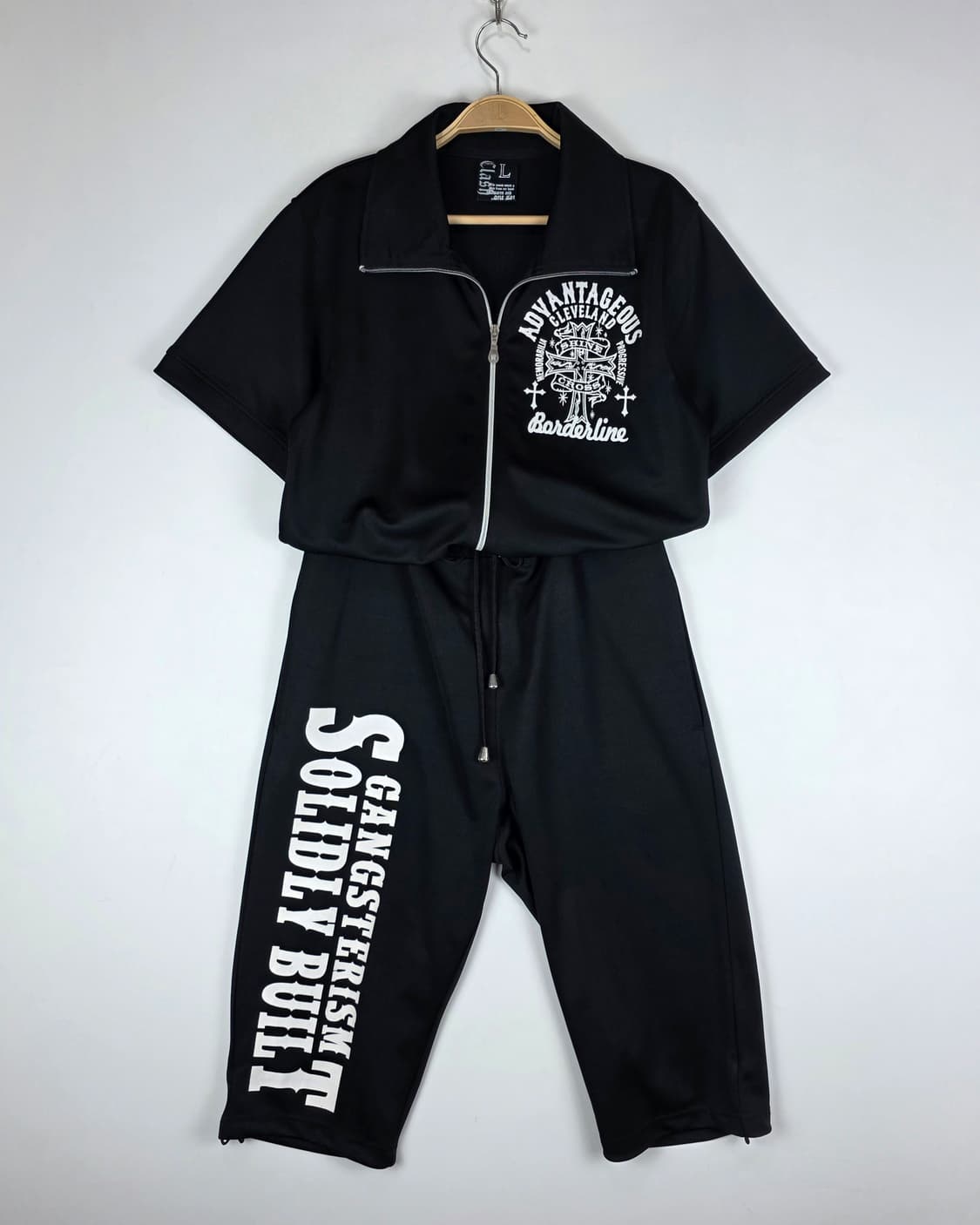 clash 펑키 프린팅 점프수트 상품이미지2