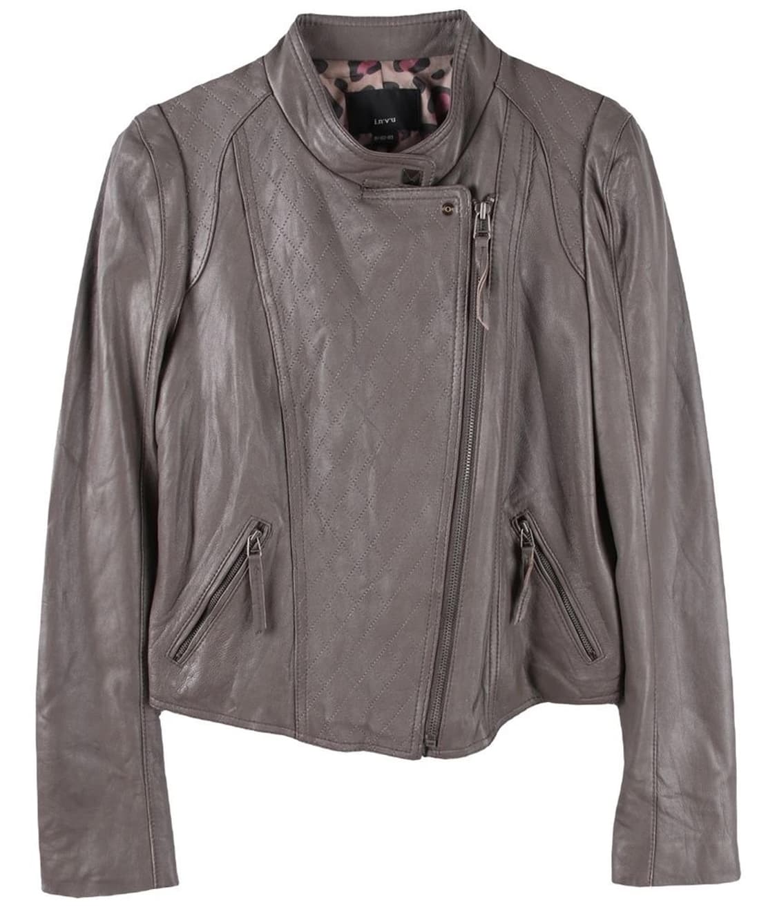 LAVIN Sheep Skin Leather Jacket Grey L 상품이미지1