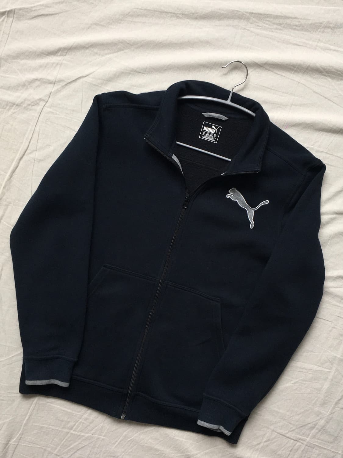 퓨마 로고 코튼집업 상품이미지3