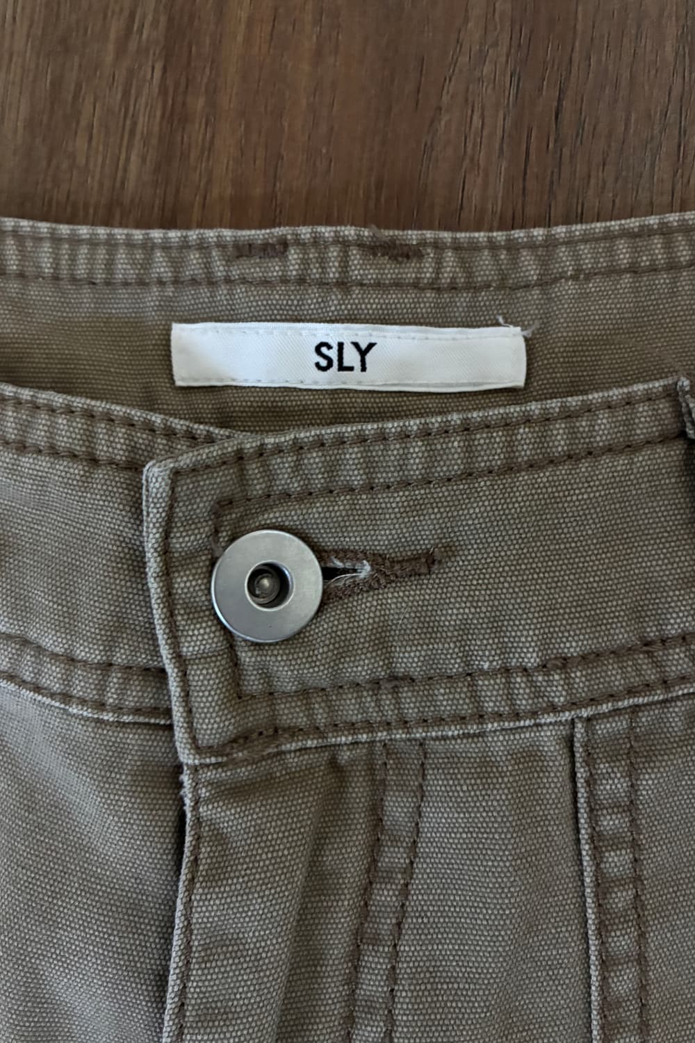 Sly Beige Cargo Pants 상품이미지5