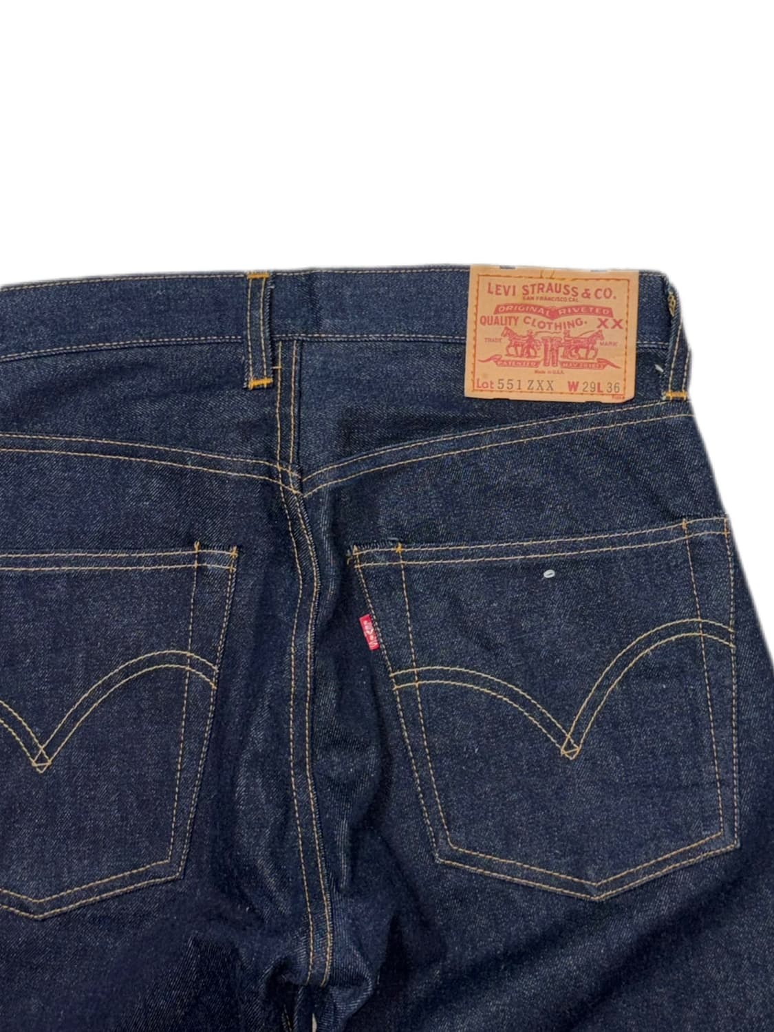 Levi’s 551ZXX 셀비지 데님팬츠 made in USA 상품이미지3