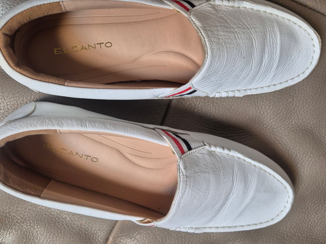 엘칸토 소가죽 쿠션 드라이빙 슈즈. 여성 250 상품이미지6