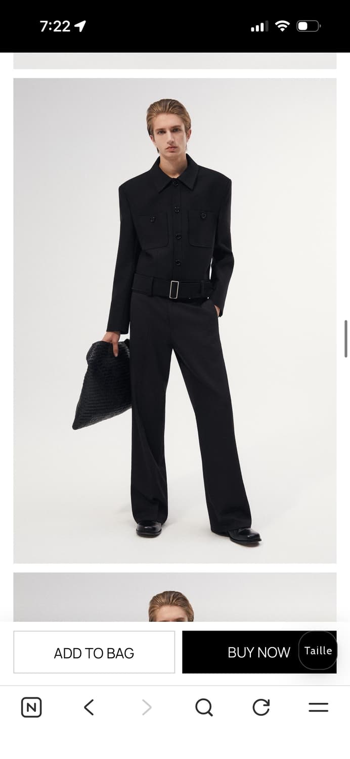 타일레 울 자켓 2사이즈 새상품 상품이미지3