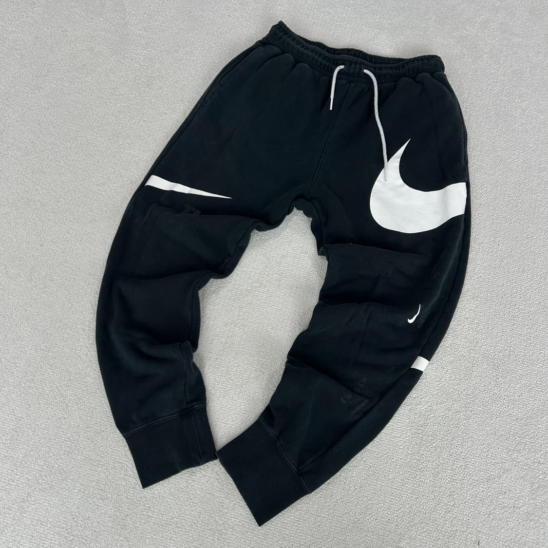 나이키 스우시 트레이닝 블랙 바지 L 상품이미지1