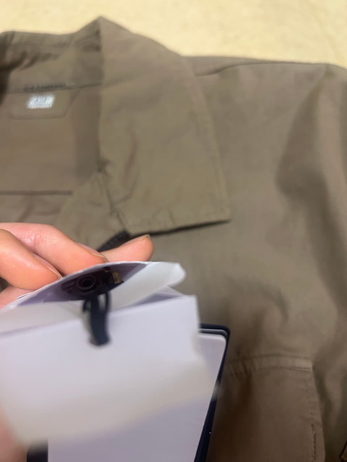 (새상품) CP컴퍼니 셔츠 자켓 브라운 상품이미지8