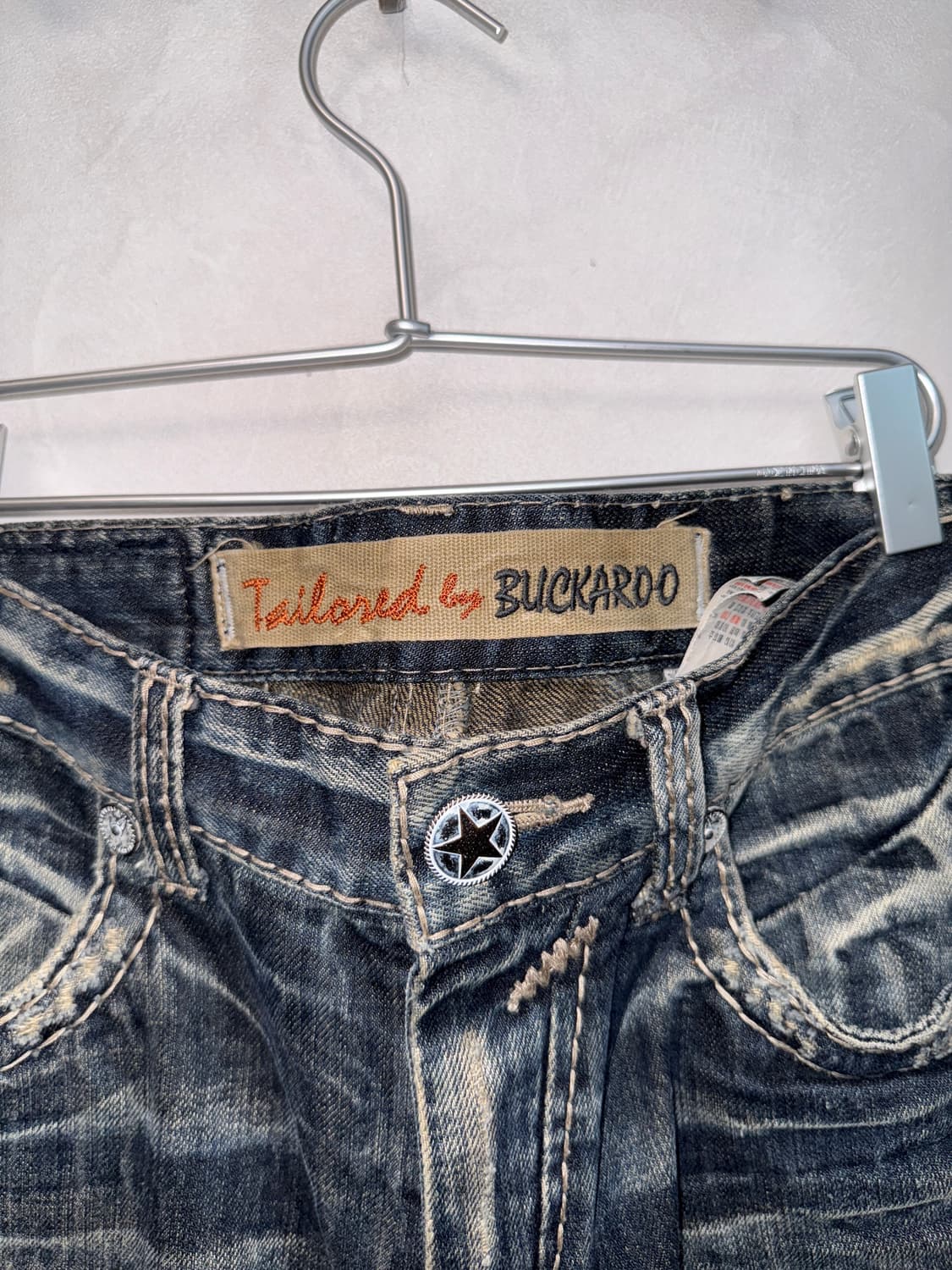 Buckaroo washing denim stitch detail pt 상품이미지5