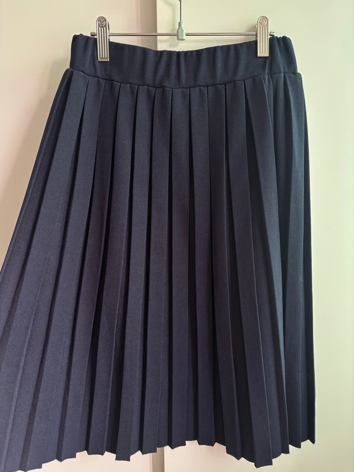 네이비 플리츠 스커트 상품이미지3