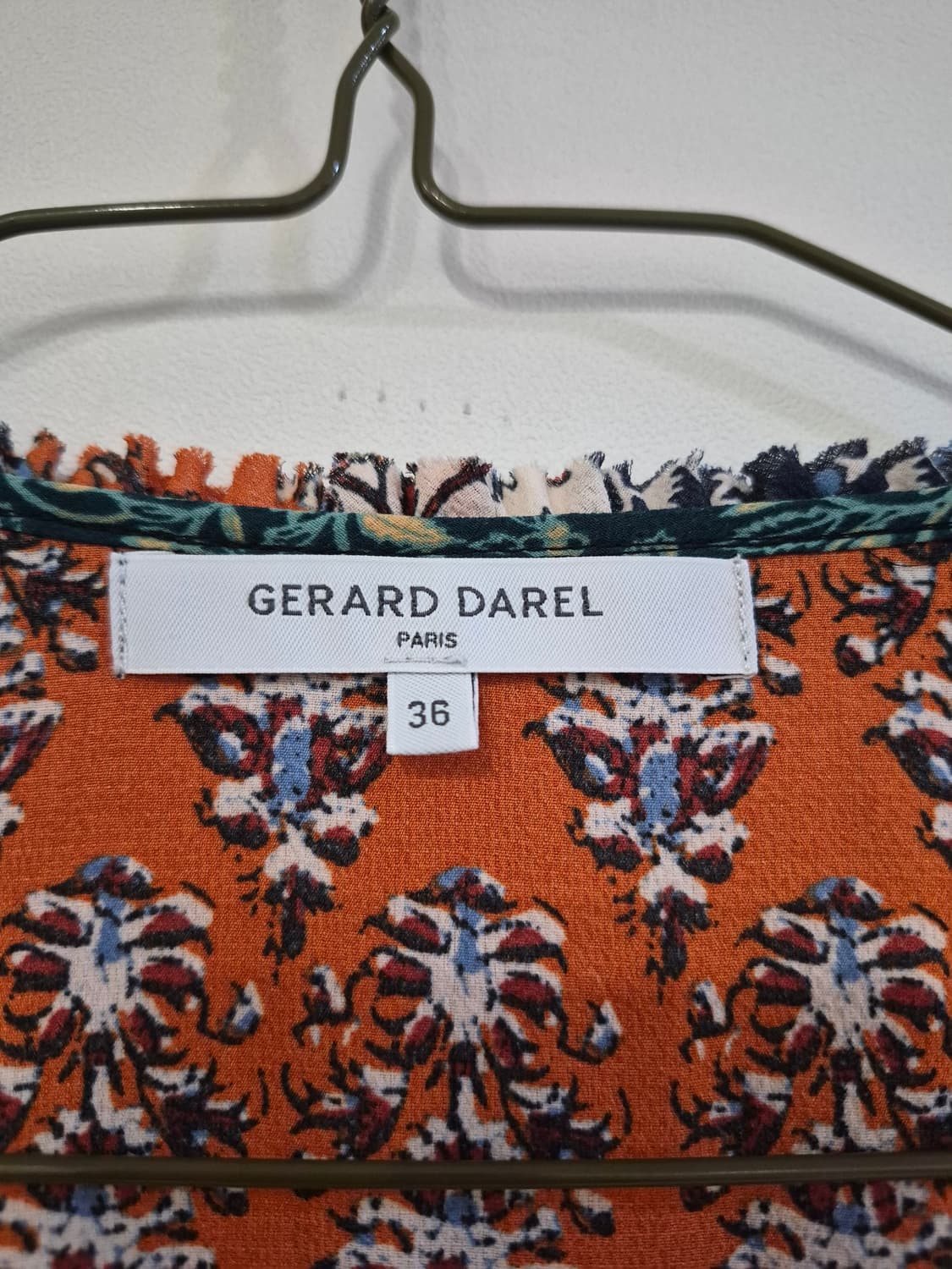 제라르 다렐(Gerard Darel) 에스닉 패치워크 롱 원피스 상품이미지3