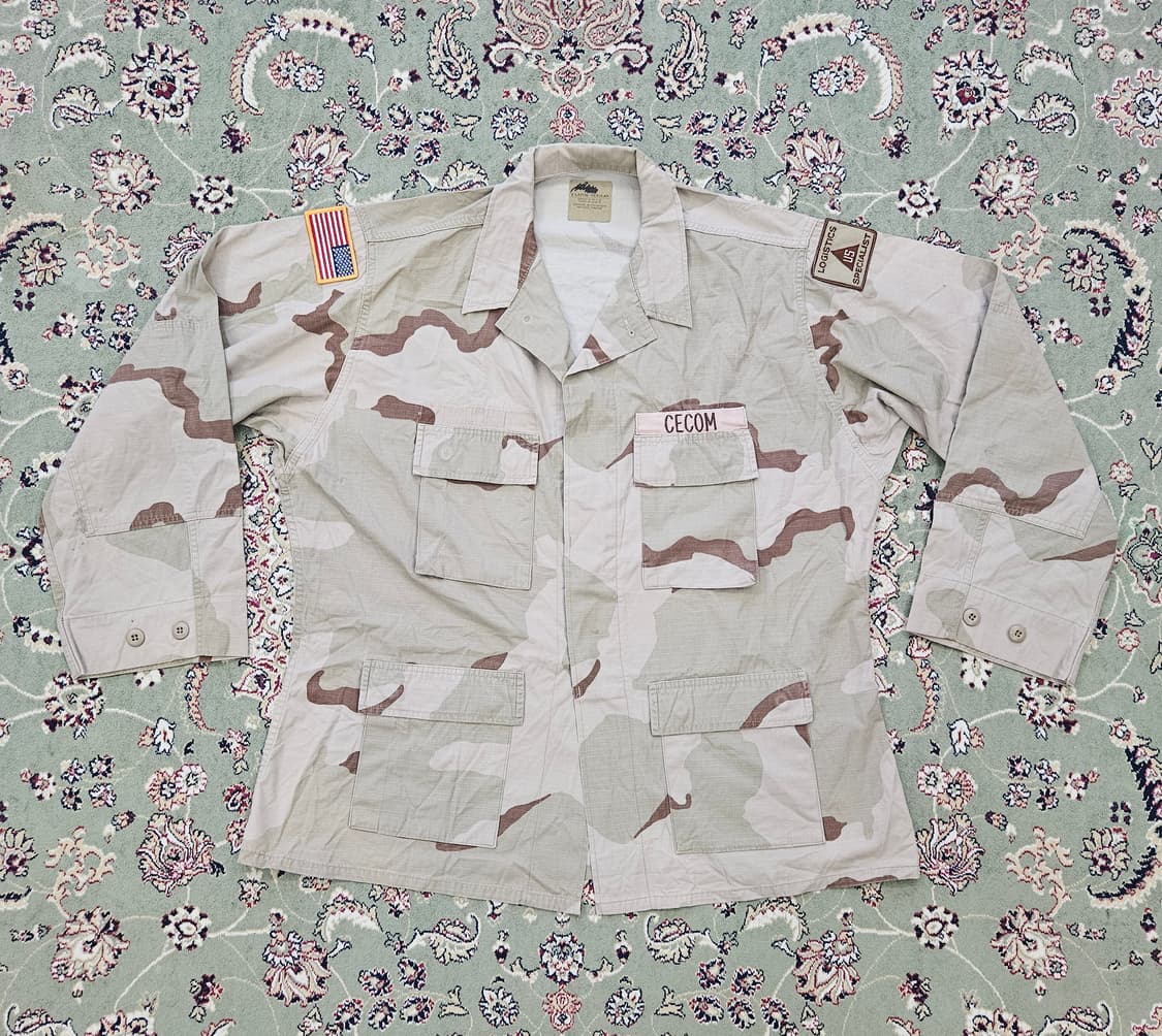 [최종할인] 00' 미육군 사막3색 립스탑 BDU XLARGE 110 상품이미지1