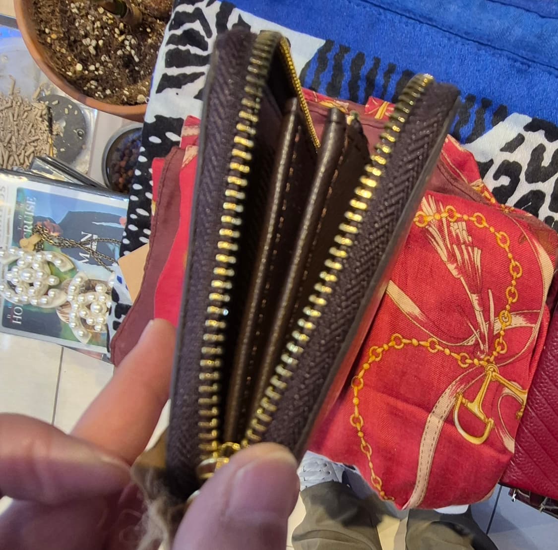 공용 루이비통 다미애 장지갑 상품이미지5