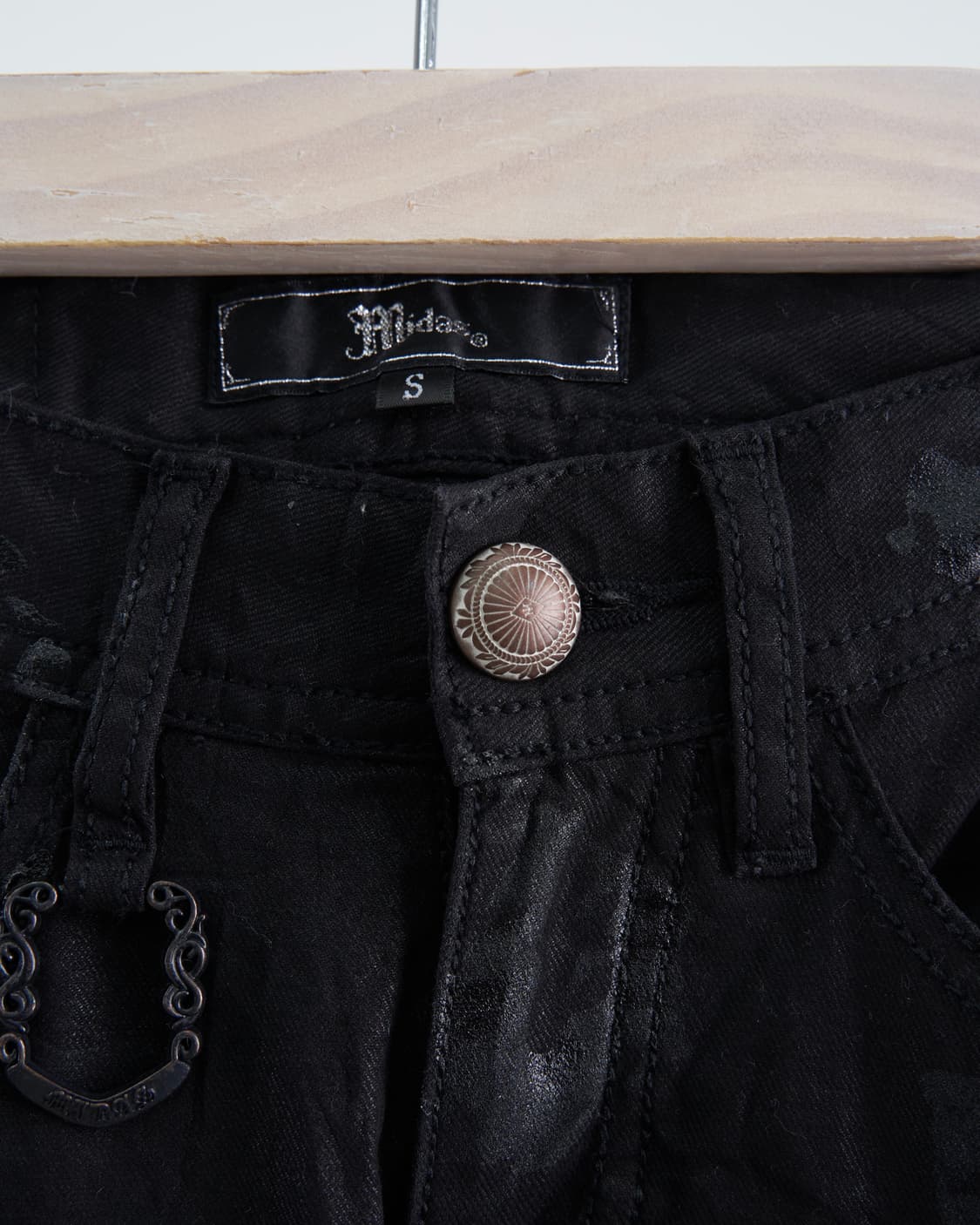 MIDAS 왁스드 포켓 집업 디테일 팬츠 상품이미지5