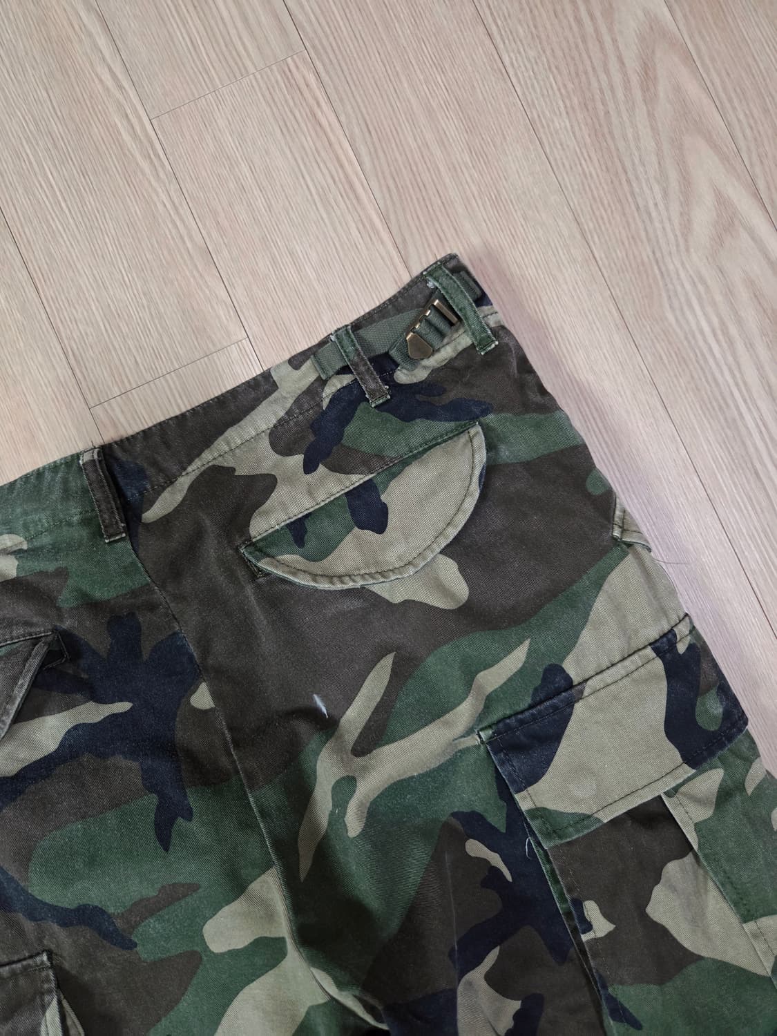 휴스턴 카모플라쥬 원워싱 카고 팬츠 상품이미지8